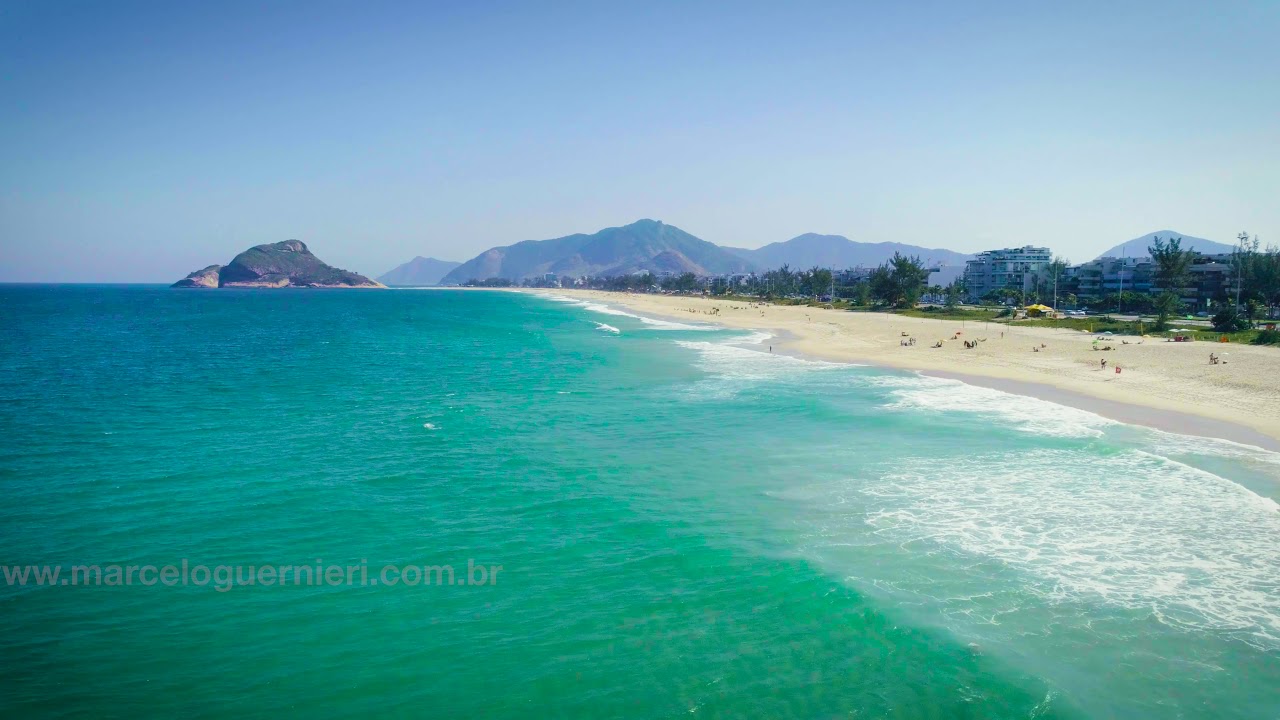 Praia do Recreio - Rio de Janeiro - Posto 10 - Drone 4K