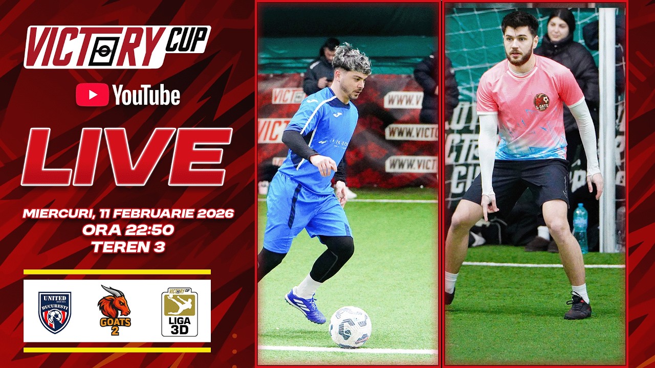 T3 22:00 -  UNITED BUCURESTI 2 VS GOATS