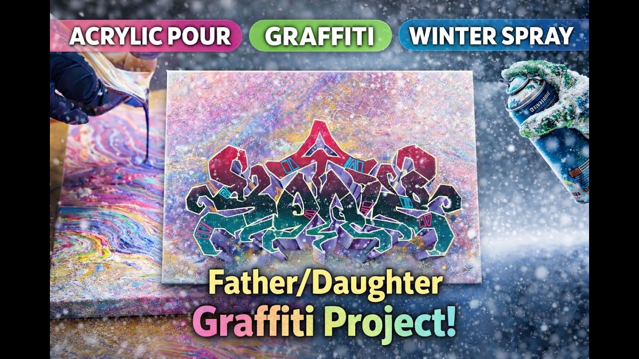 My 7-Year-Old vs My Graffiti Art - The Results
