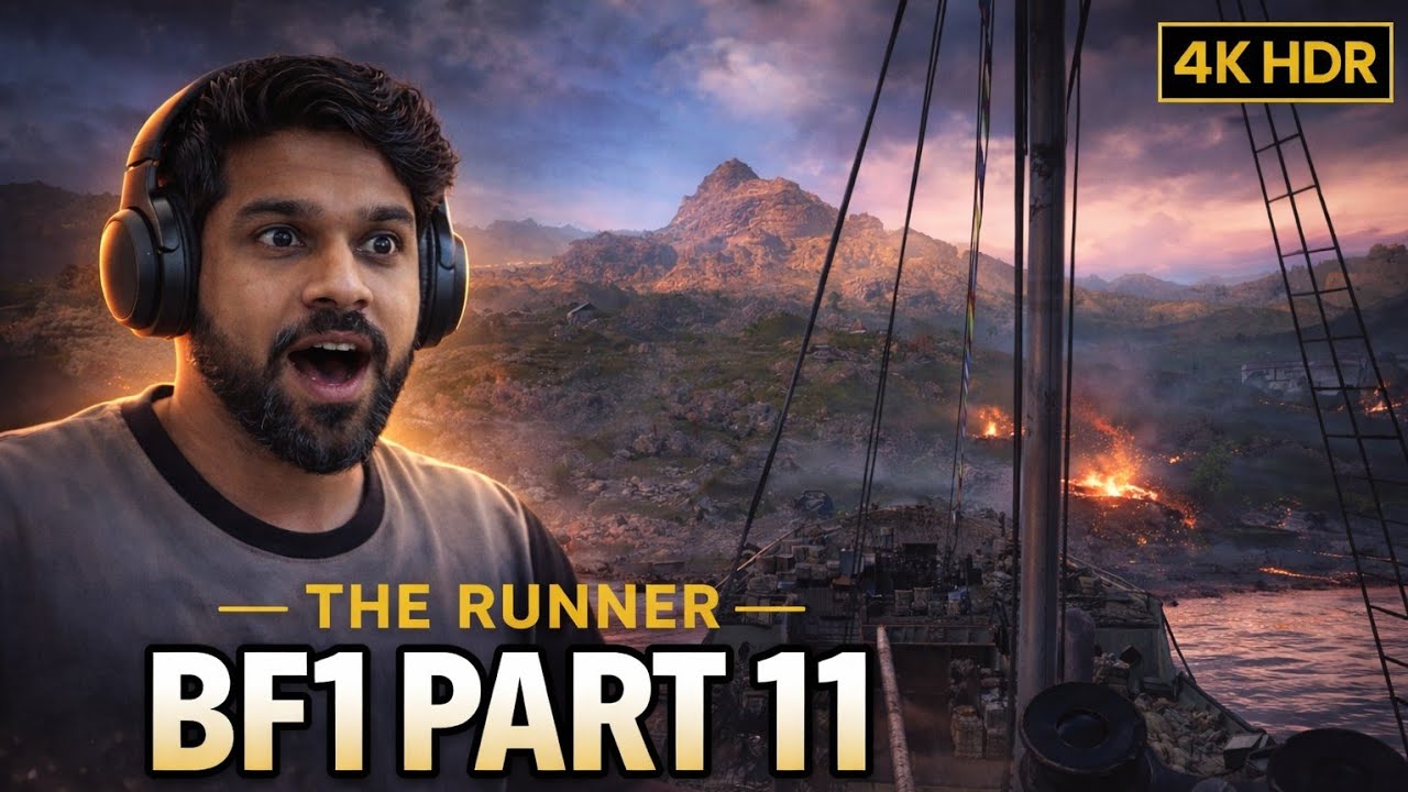 Falling into the Enemy Trap 😥 Battlefield 1 Part 11 (4K HDR Walkthrough)