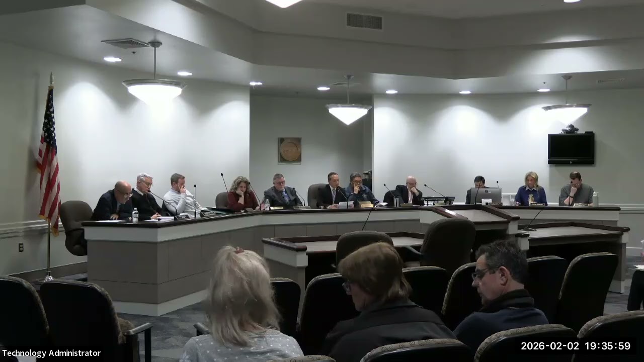 Spotswood Borough Council Meeting - 2/2/2026