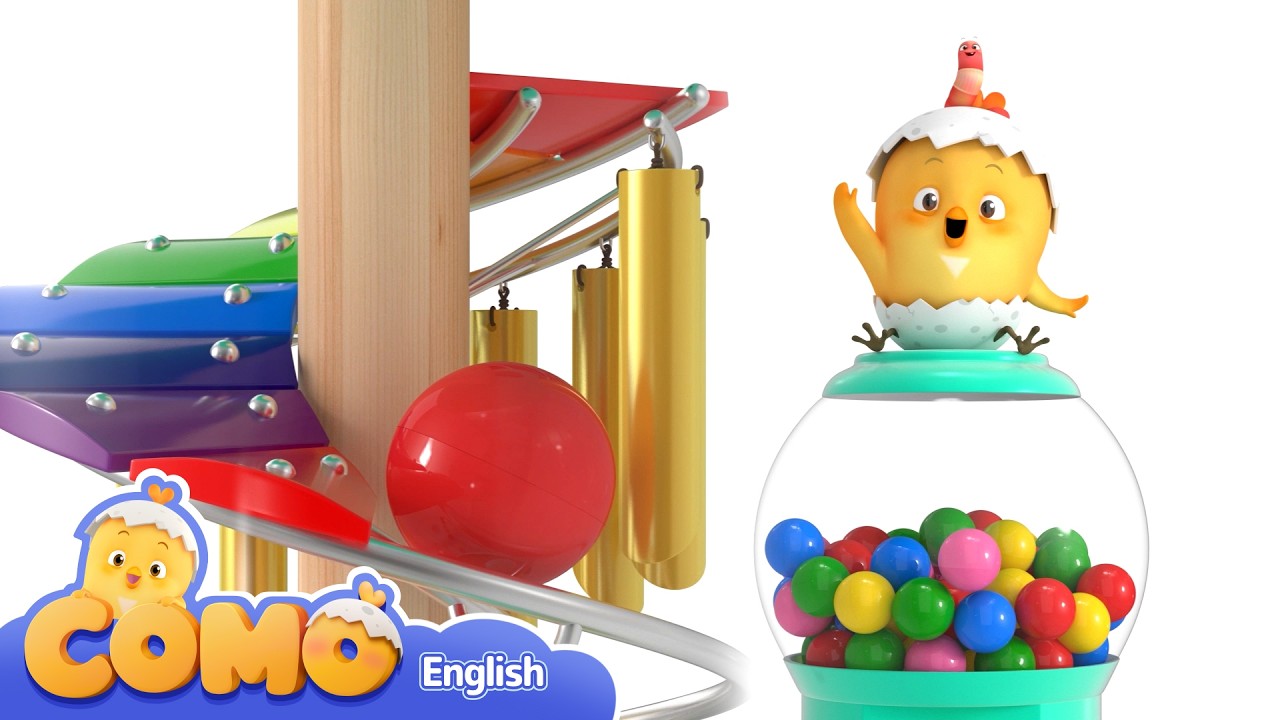 Surprise Como | Learn Colors and English Words with Como!