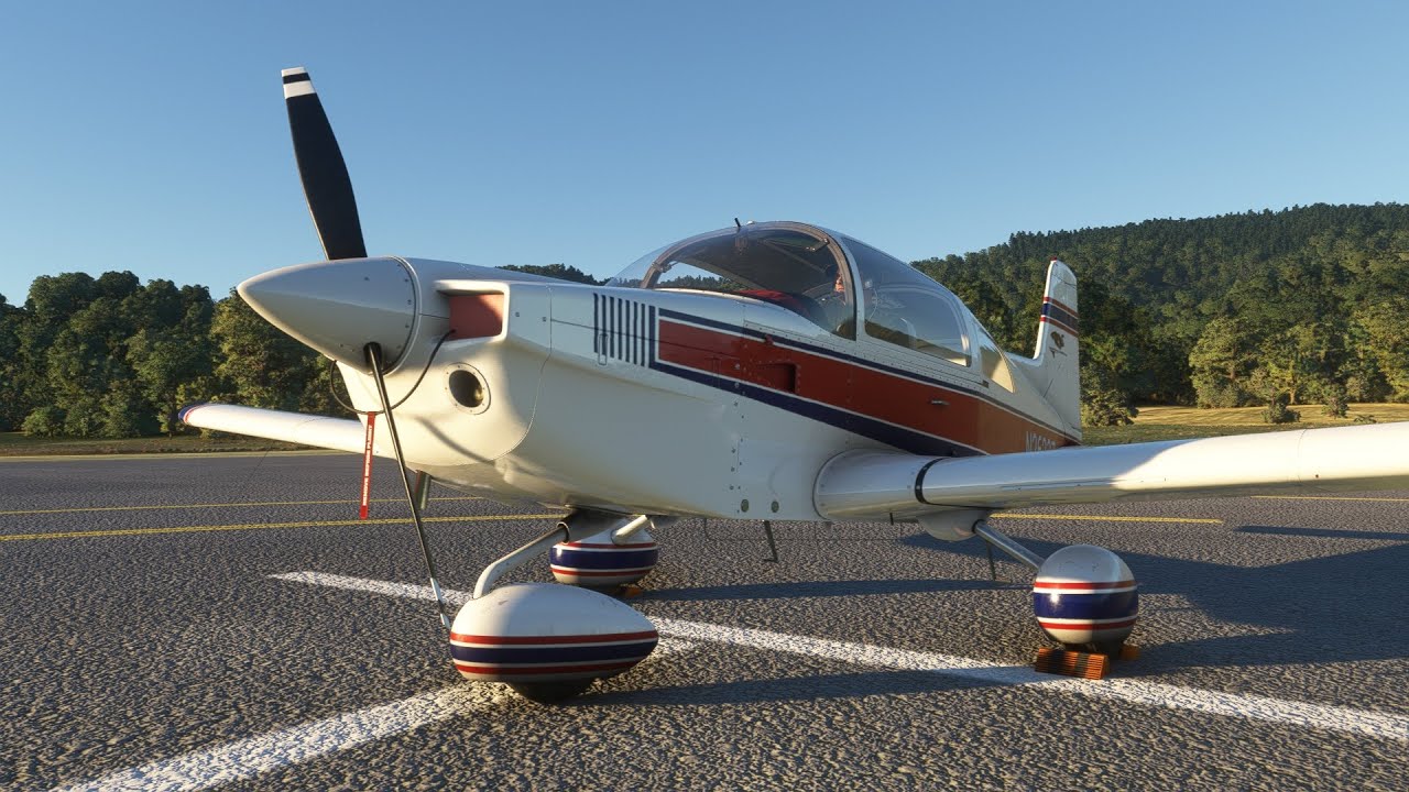 Livestream first look at the BRSim Designs Grumman AA-5B Tiger in Microsoft Flight Simulator 2020