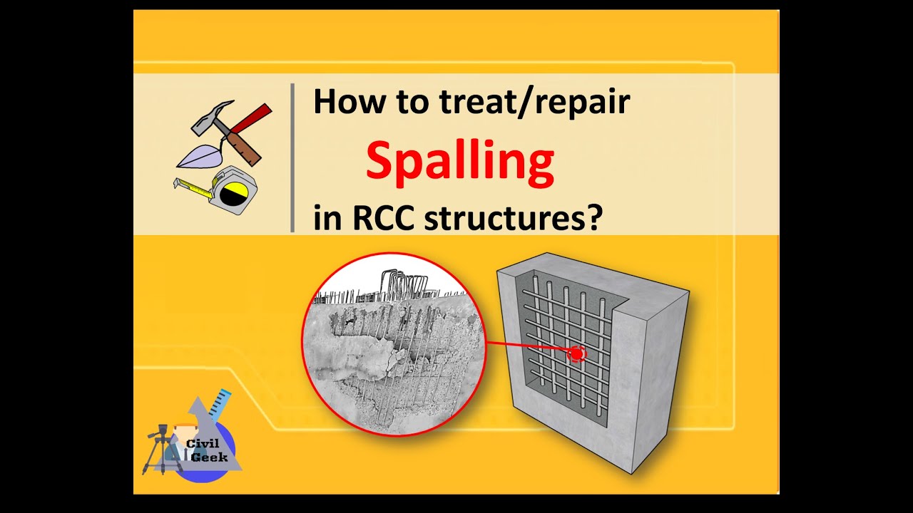 8 STEPS TO REPAIR CONCRETE SPALLING!  || CONCRETE REPAIR ||