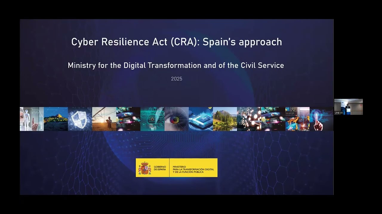 Event recording - Workshop: Cyber Resilience Act and Horizontal Standards.