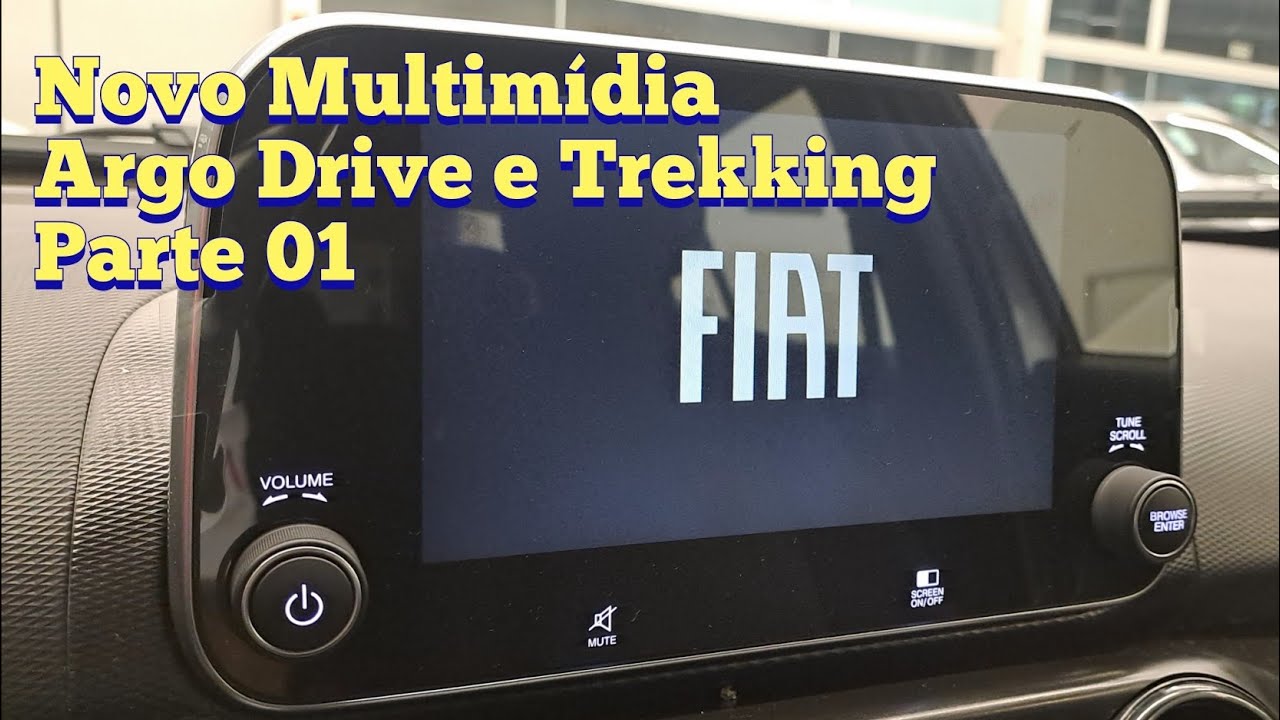 Como funciona o novo multimídia do Fiat Argo 2026 e Fiat Cronos 2026