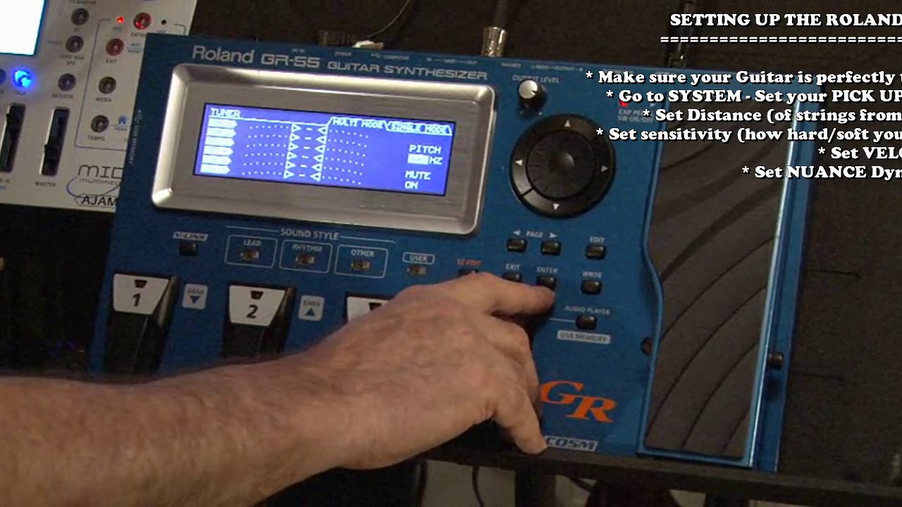 Setting up KETRON Modules for use with Guitars - with Larry Read