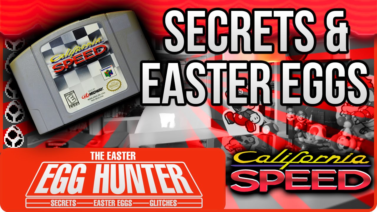 The Creepy Message - California Speed N64 - The Easter Egg Hunter