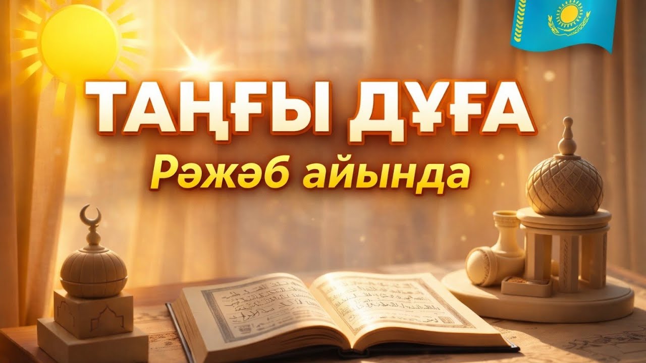 Рәжәб айындағы таңғы дұға – күнді тыныш бастау🤲🤲