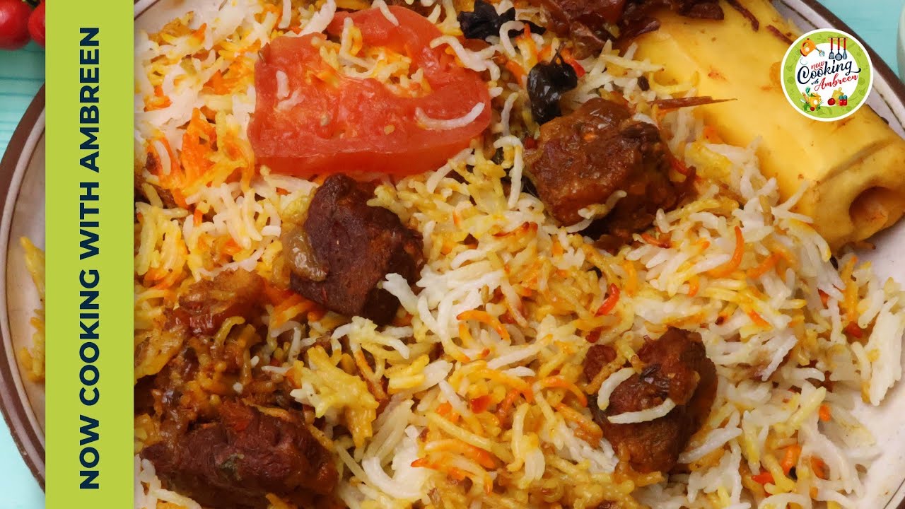 Restaurant Style Degi Beef Biryani Recipe at Home!