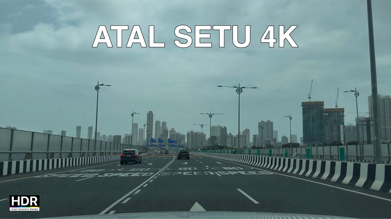 Driving on the Mumbai Trans Harbour Link - Atal Setu &lsquo;26 