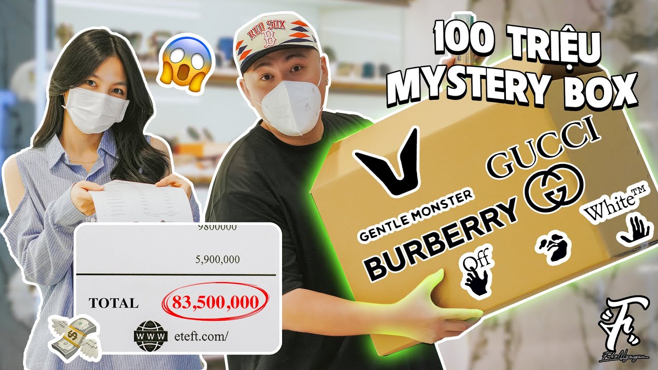 M&igrave;nh Trả 100 Triệu Cho Chiếc Hộp Hypebeast B&iacute; Ẩn N&agrave;y ( Off-White, Gucci, Givenchy, Burberry...)
