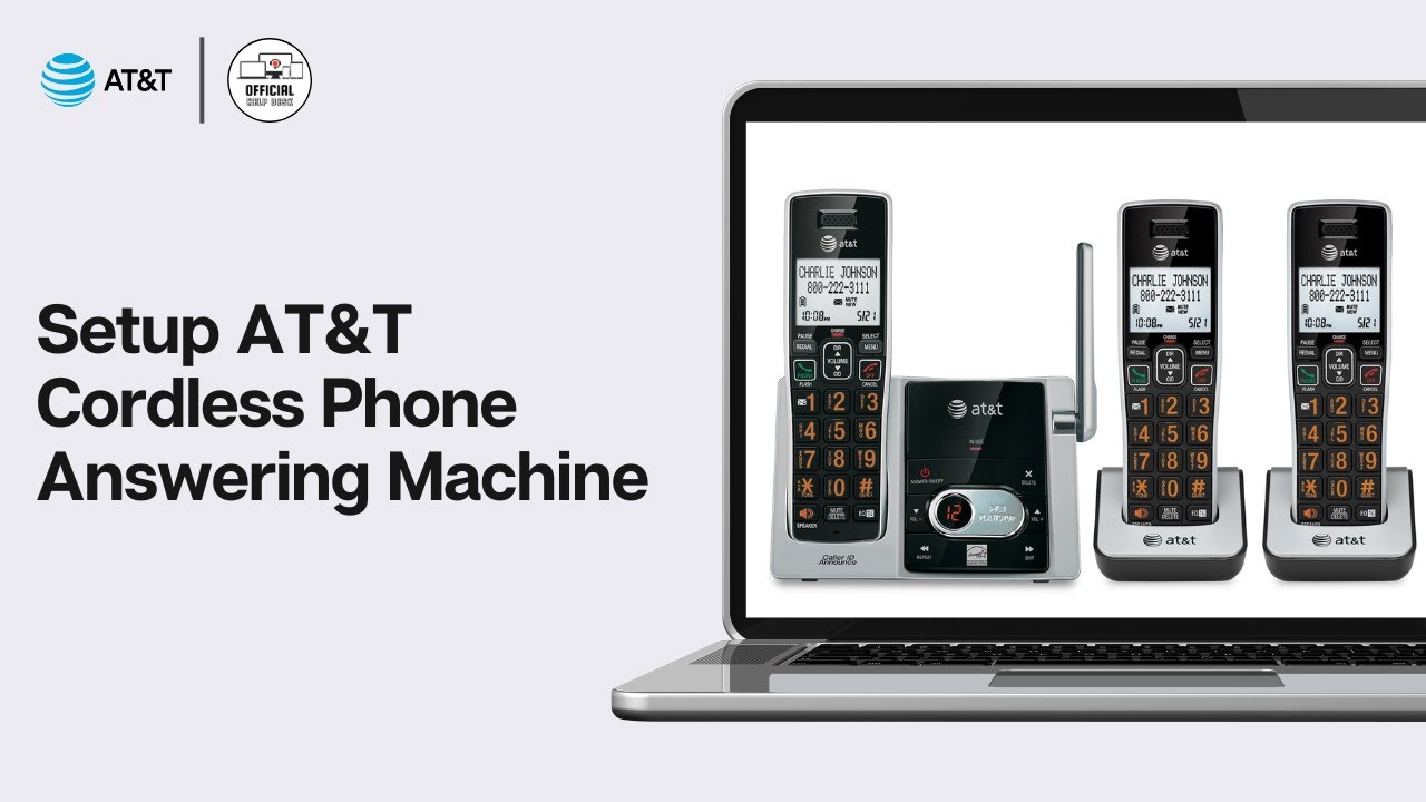 Как настроить автоответчик беспроводного телефона AT&T (пошаговое руководство)