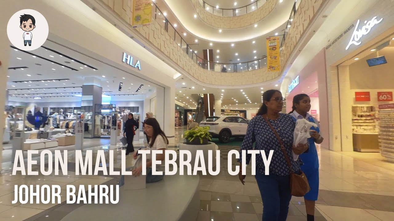Walking In Aeon Mall Tebrau City | Johor Bahru | Johor | Malaysia | Walking Tour 2025