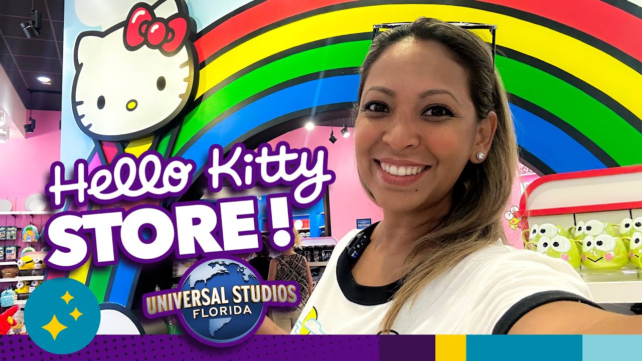 Tienda HELLO KITTY en Universal Studios Orlando! FULL TOUR | Sanrio store