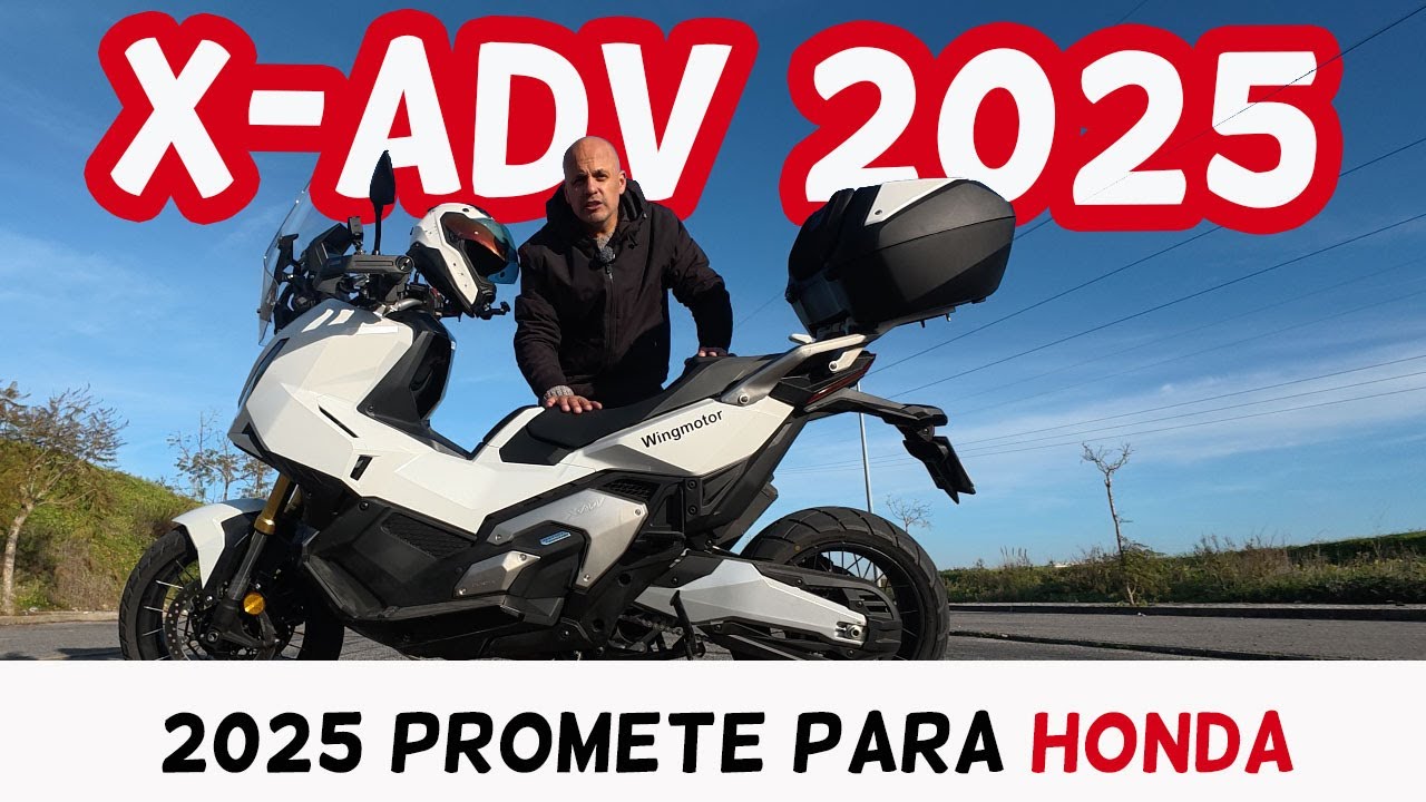 HONDA X-ADV 750 2025 EM DETALHES! ★  Review & TestRide ★ 🔥🔴💯✅