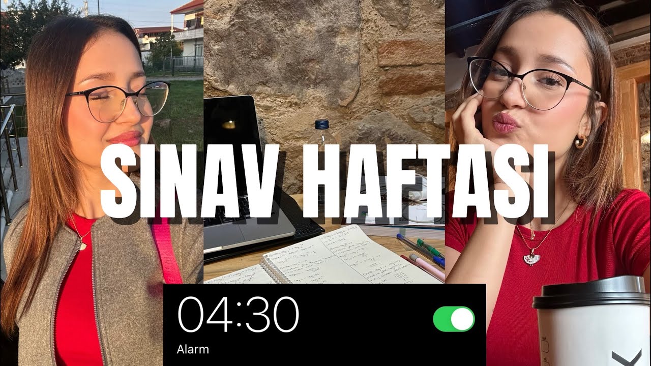 BENİMLE SINAV HAFTASINA ÇALIŞIN / #derscalismagunlugu