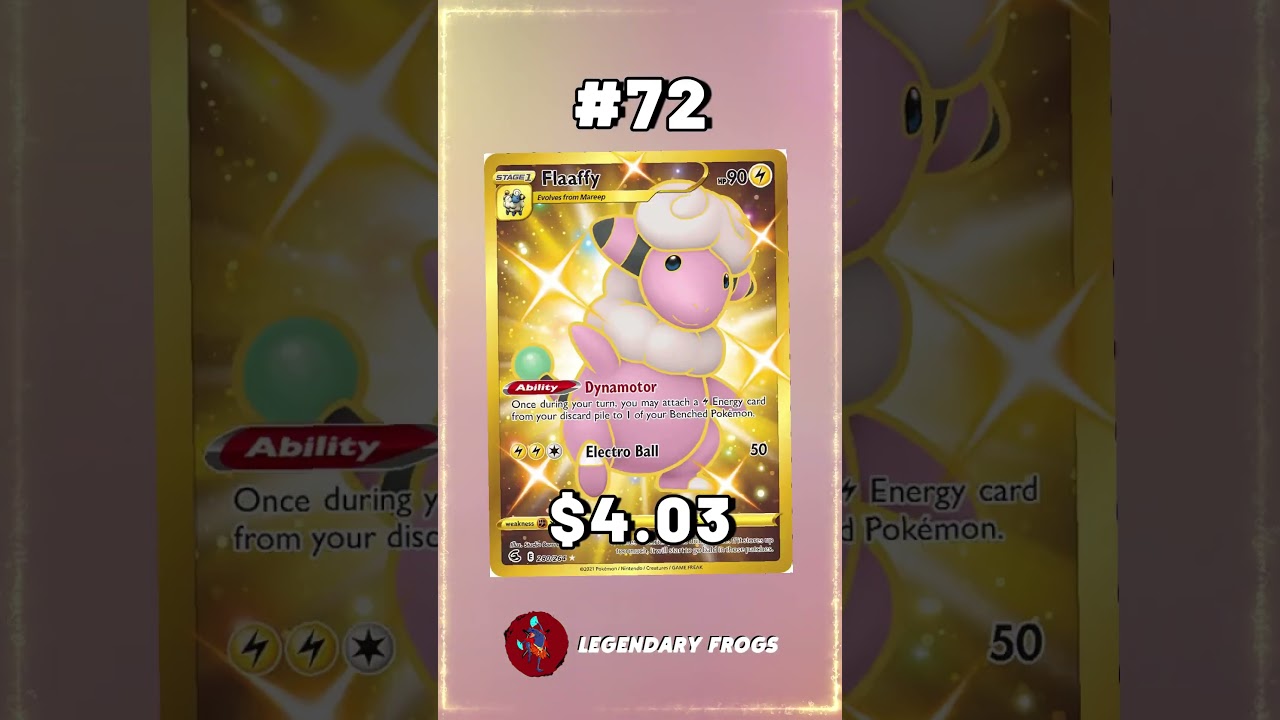 Top 100 Full Art Shiny Pokemon Cards 