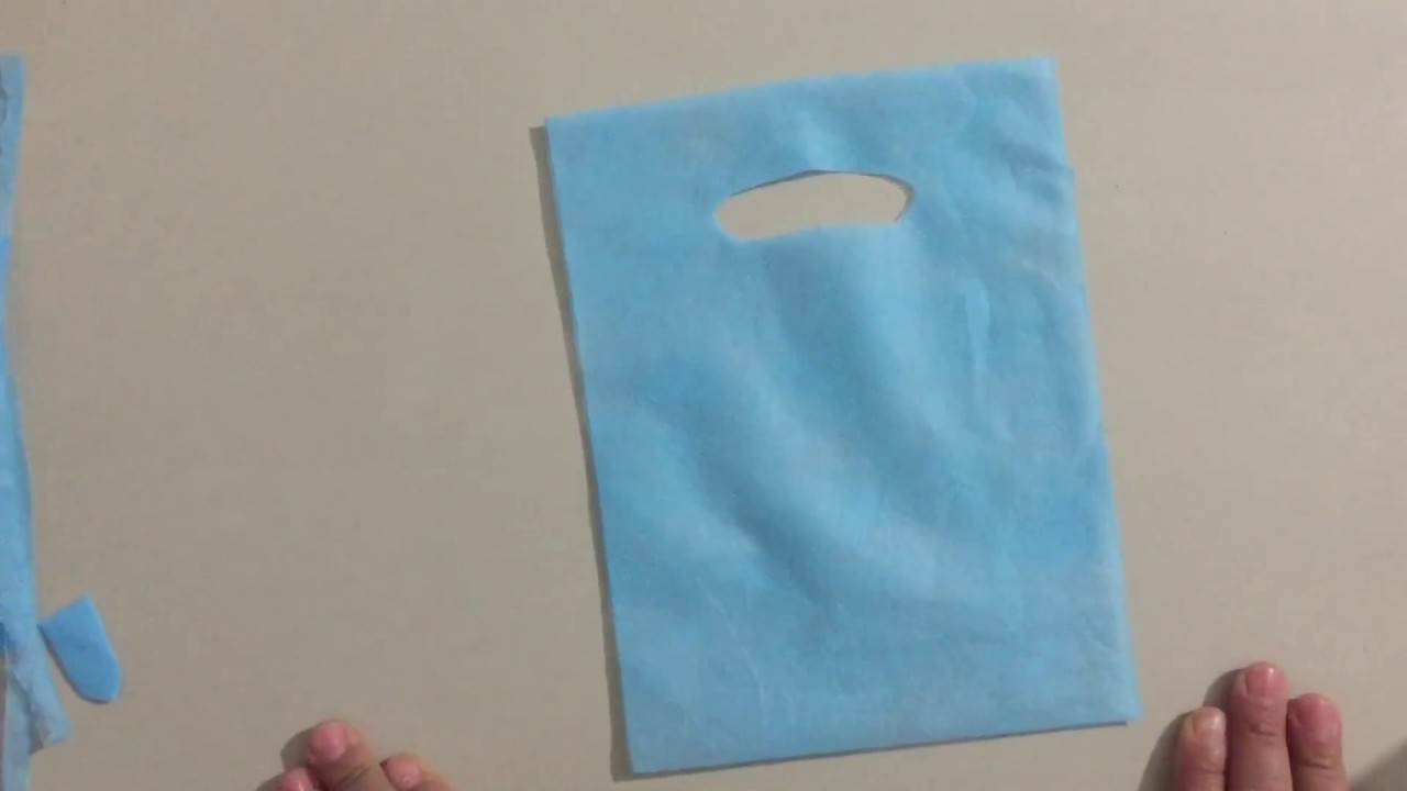 DIY - Como fazer Sacolas de TNT com Ferro de Solda