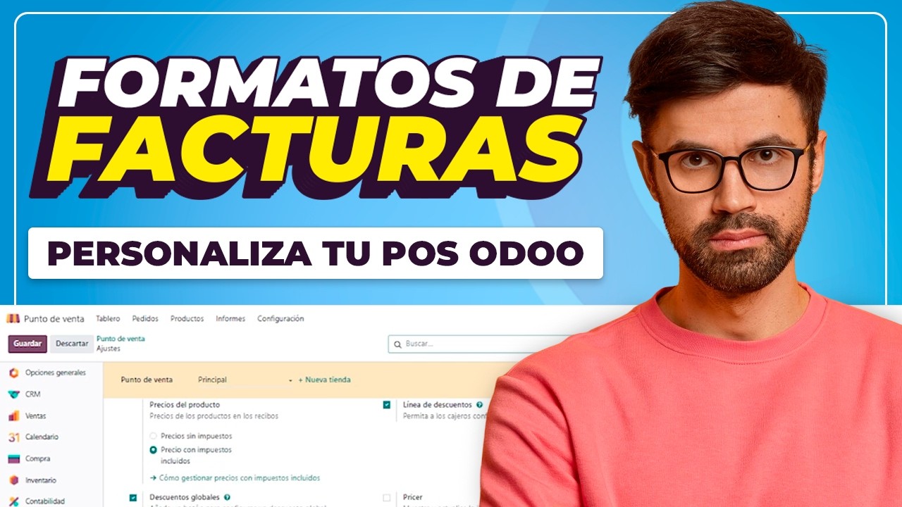 Odoo 19 POS: Cómo imprimir diferentes formatos de factura por Punto de Venta