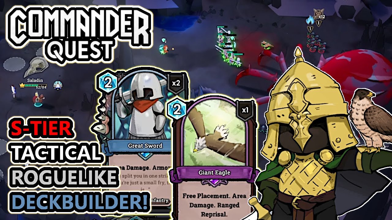 You MUST Check This PHENOMENAL Roguelike Deckbuilder Autobattler! A NEW Favorite! | Commander Quest