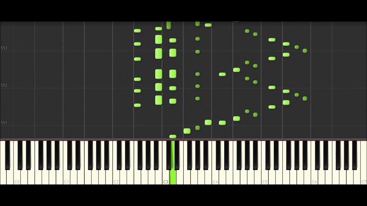 Chopin Piano Concerto No.1 Mvt.3【Synthesia】