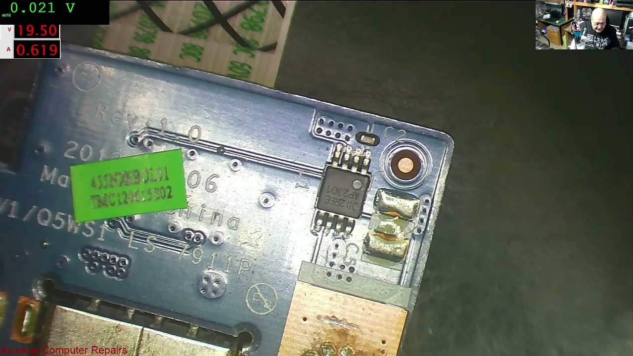 USB not working - No 5v - LA 8531P r1 0 USB2 repair