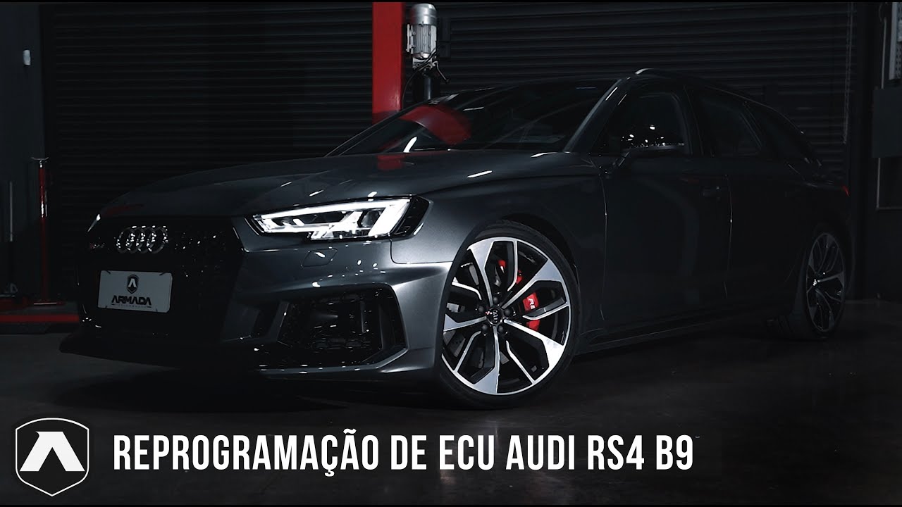 Essa Audi Rs4 (B9) ficou com 580cvs e 67kgfm após a preparação Stg1 Armada Performance