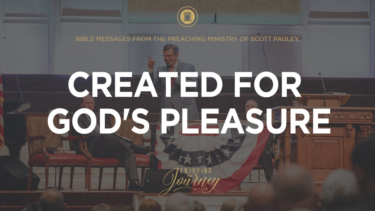 Created for God's Pleasure