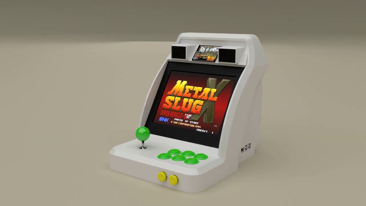 3d printed arcade : Mini Sega New Astro City [Teaser]