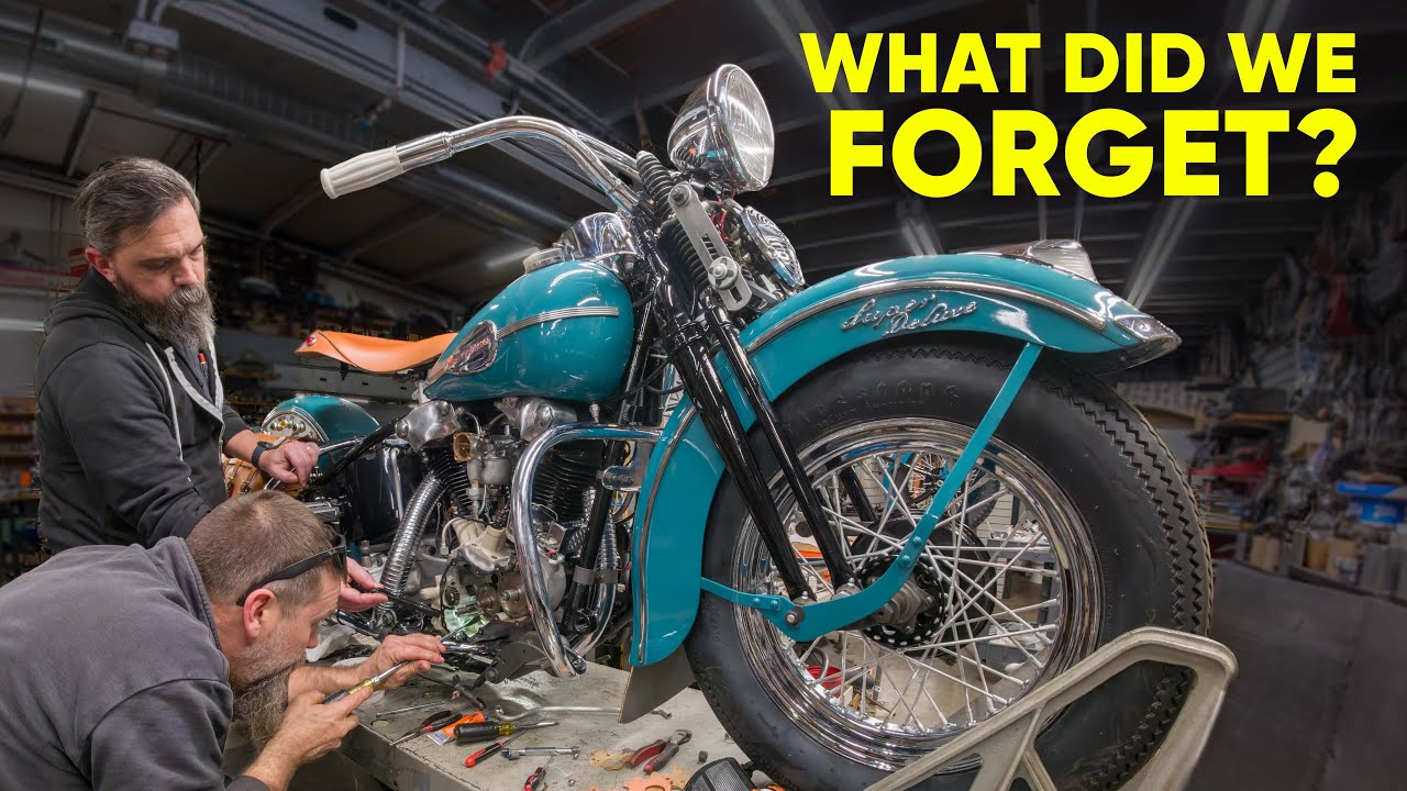 Can We Save This Motorcycle Sitting Apart for 50 Years?