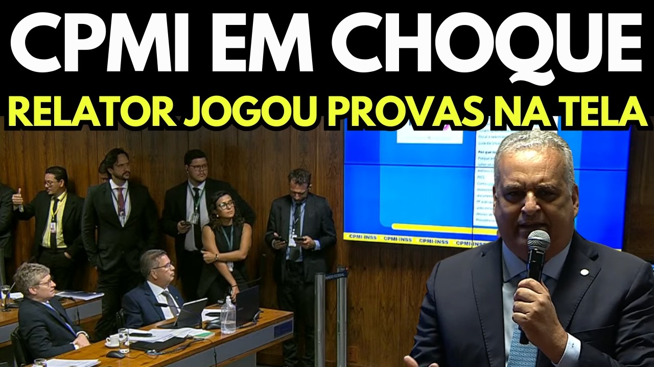 BOMBA: RELATOR JOGOU PROVAS NA TELA E REVELOU QUEBRA DE SIGILO PELA PF DE LULINHA!
