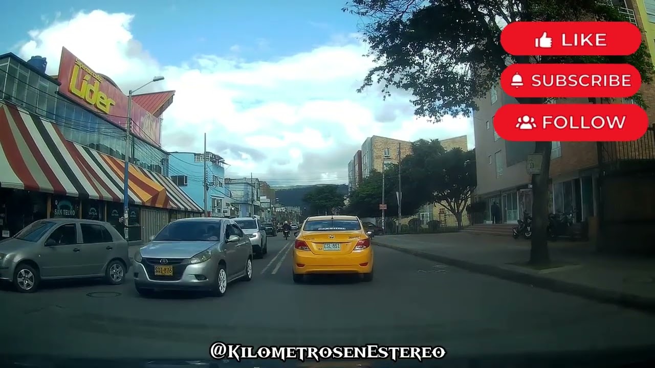 SOULFUL BLUES DRIVE 🎸 | De Colina a Cedritos 4K | El Norte de Bogotá con Clase | POV Relax