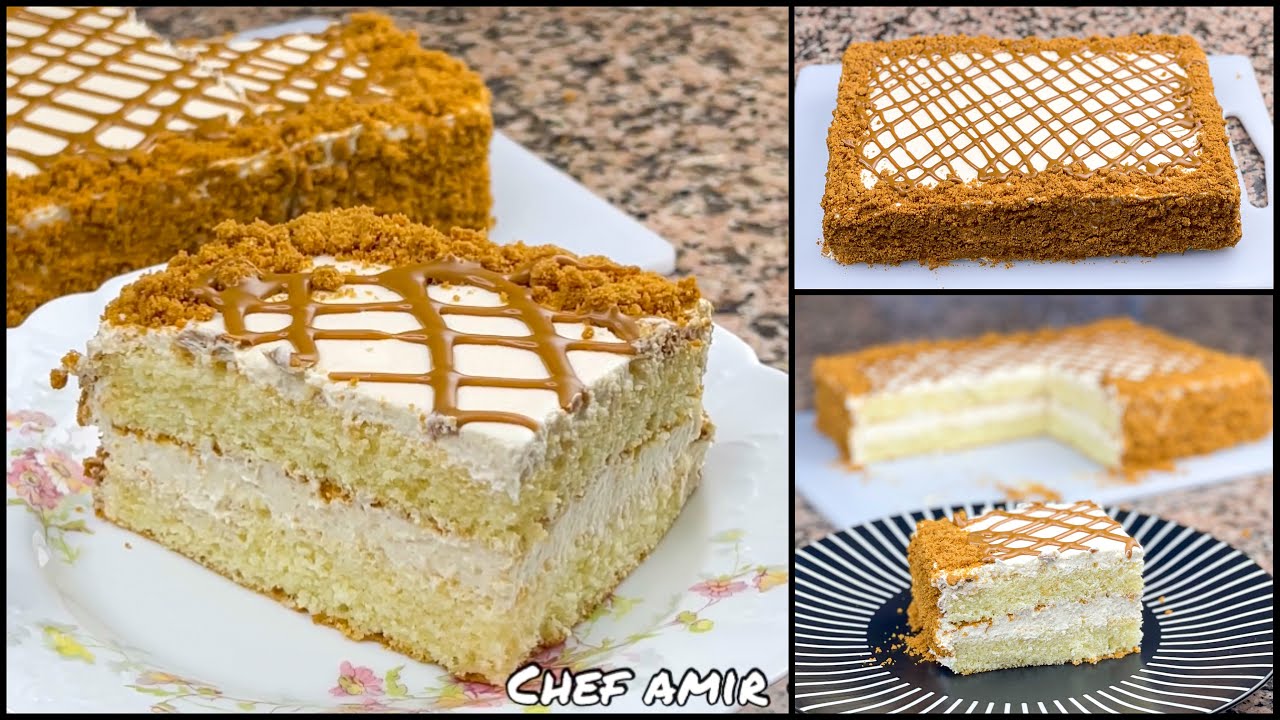 من اروووع الكيكات الي عملتهم في حياتي 😍 الكيكة لي راح تنسيك فكامل الوصفات لي جربتيها من قبل