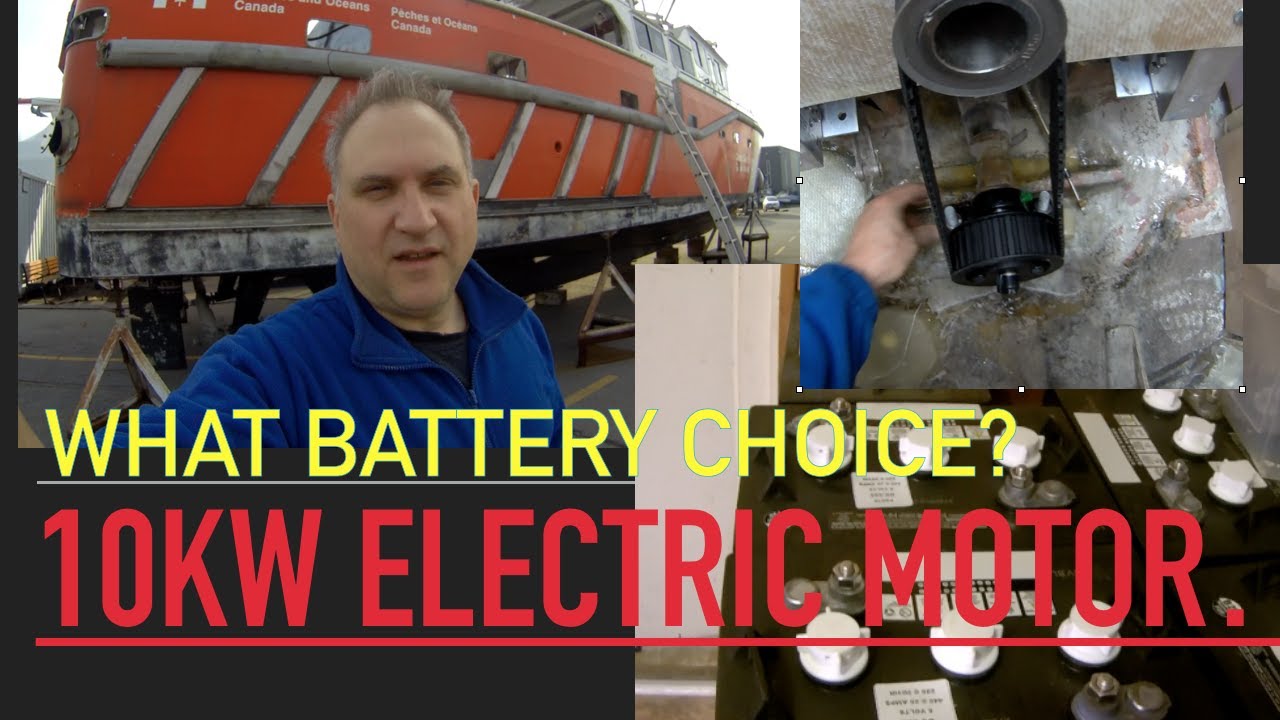 Ep36 Batteries and Pulleys, 10KW 48V Electric Motor Part 3