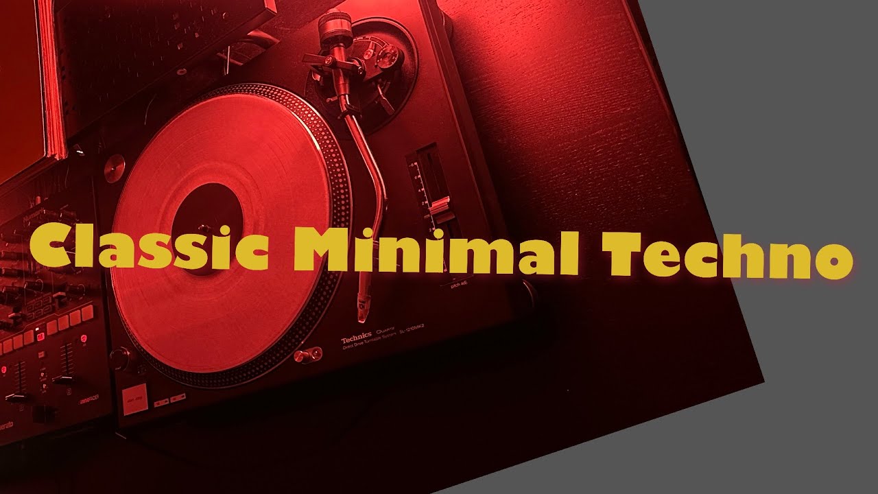 Classic 2000&rsquo;s Minimal Techno DJ MIX  / VINYL DVS
