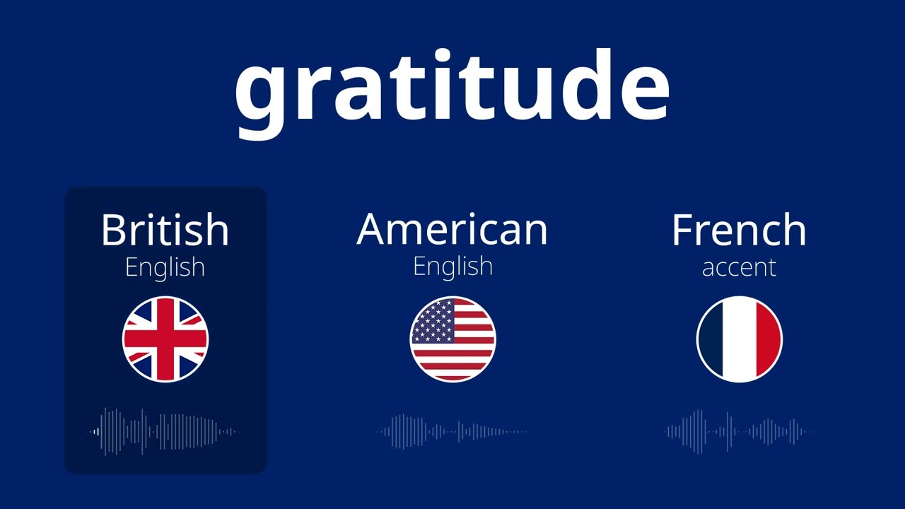 How to pronounce Gratitude