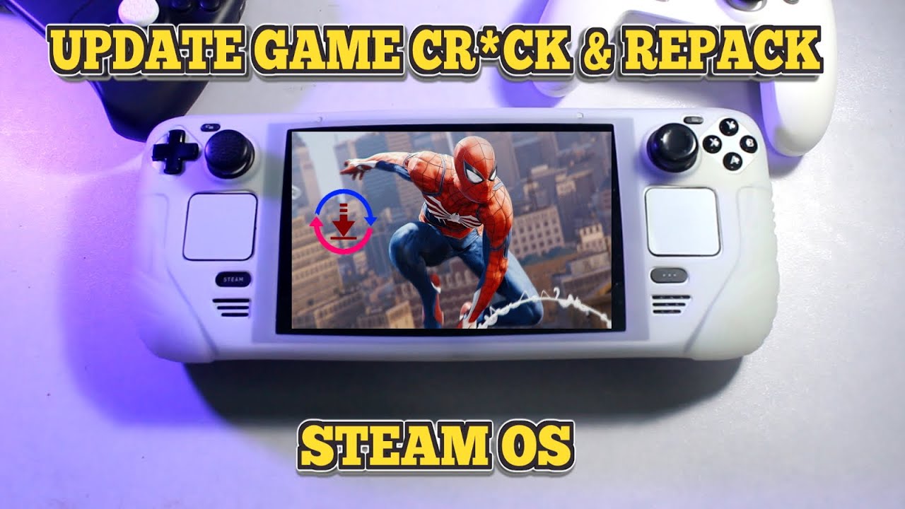 Update Game Crack & Repack Dalam Steam Deck - SteamOS