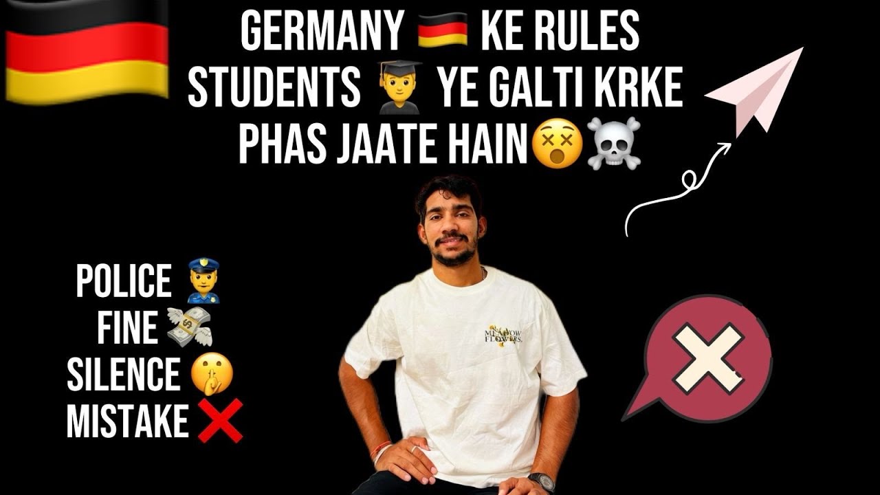 “Germany ke RULES 😳 | Ye Galti Ki To Fine Pakka 🇩🇪 |Indians Shocked”