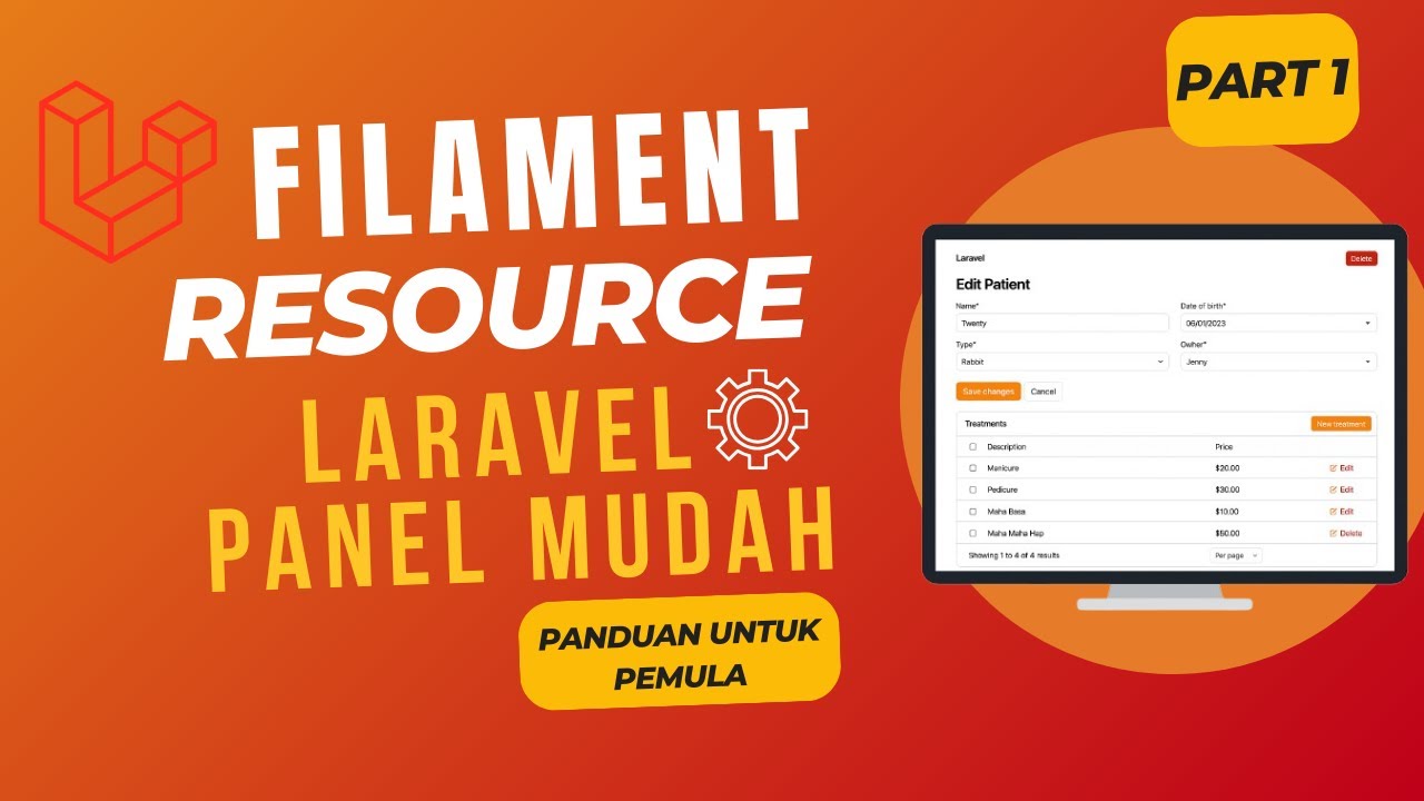 Laravel Filament Resource: Panduan Lengkap untuk Pemula | Part 1