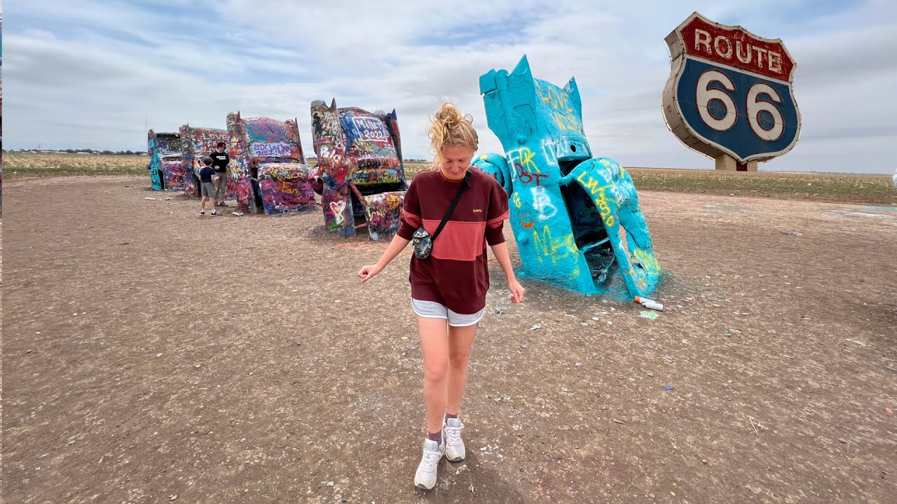 Driving across America - Historic Route 66 (Oklahoma, Texas, New Mexico and Arizona)