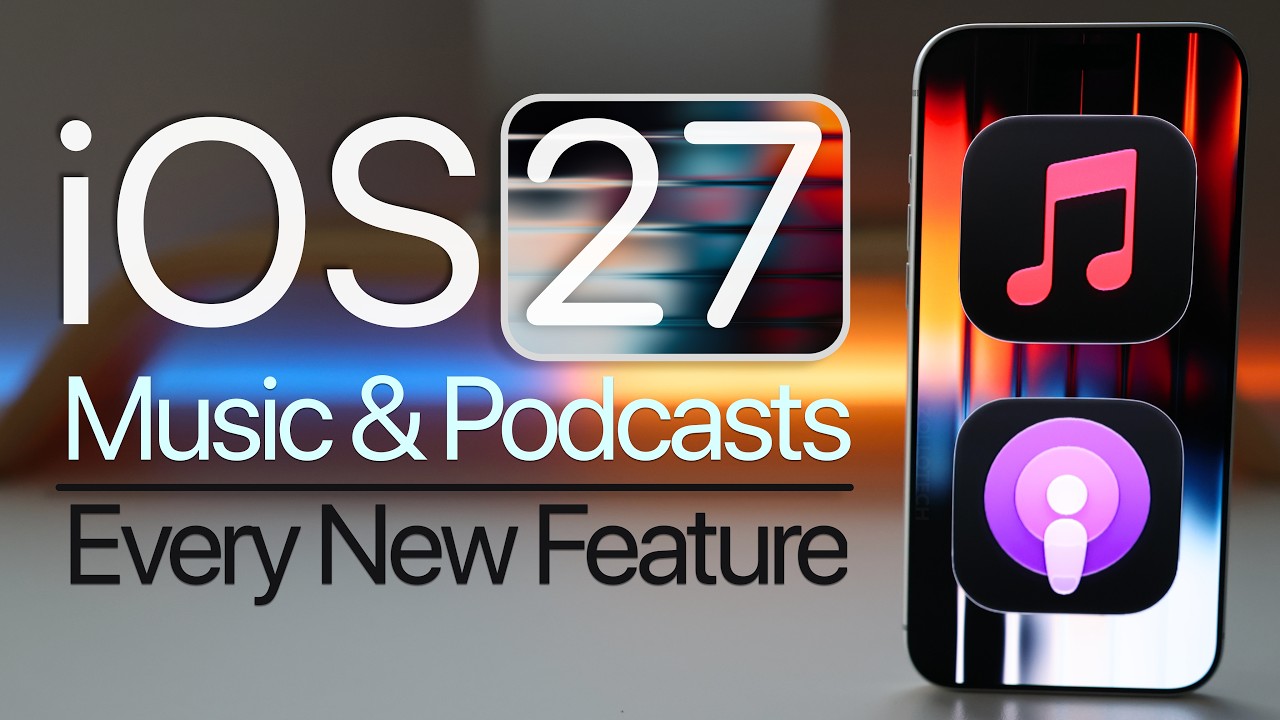 iOS 27 - Every New Music & Podcasts Feature!