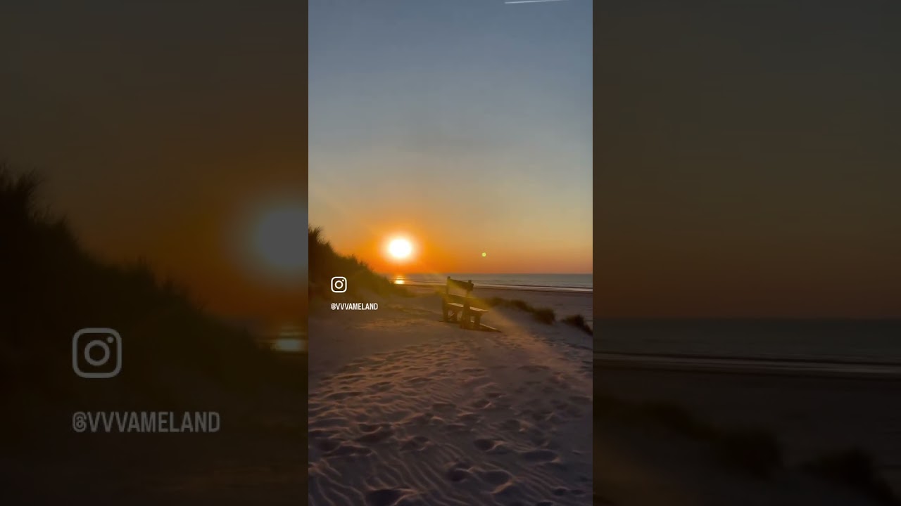 Beleef een prachtige zonsondergang op Ameland!