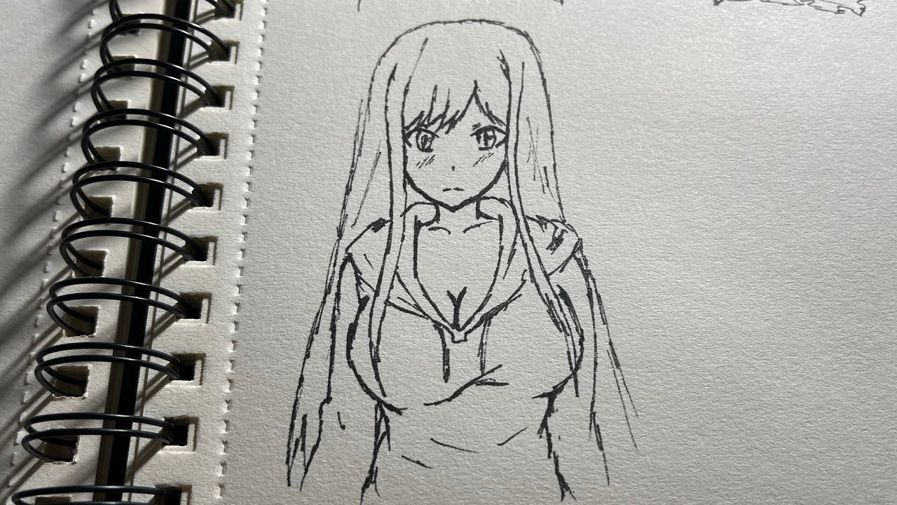 How to draw Ayane Shirakawa step by step - Drawing Guide