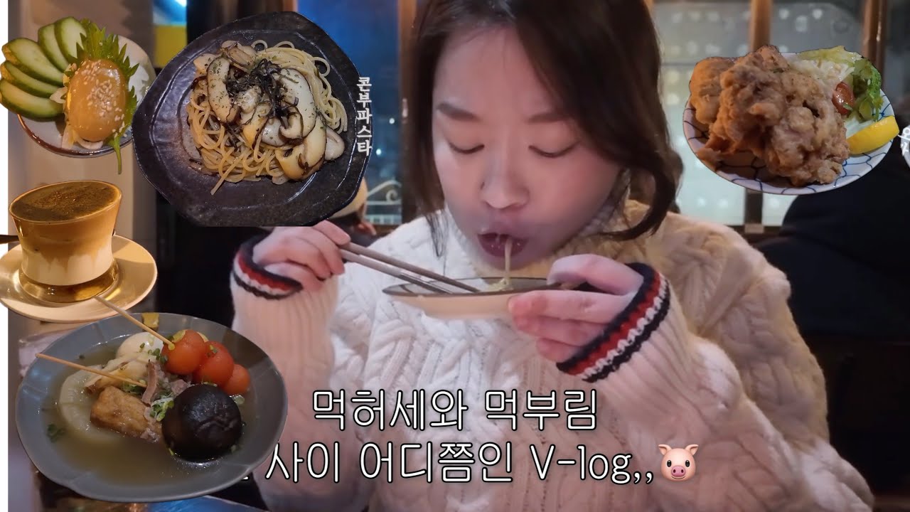 [옛날옛적 브이로그] 술집하나에 먹계획 세우고 먹허세를 부리면 먹는이야기만 하다가 끝나는 브이로그 (feat.합정바이브)