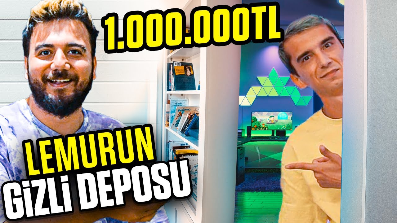 MENDEBUR LEMUR'UN 7 YILLIK GİZLİ DEPOSUNU PATLATTIM!! @MendeburLemur
