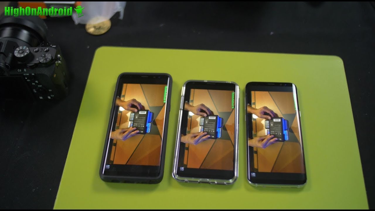 Galaxy Note 8 vs. LG V30 vs. Galaxy S8 Plus SOT(Screen-On-Time) Battery Test!
