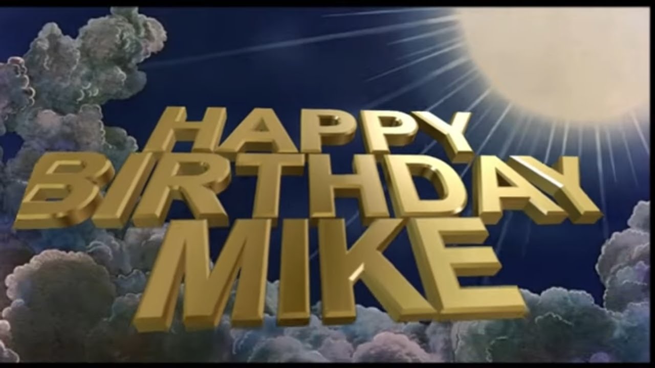 Happy birthday Mike - Monty Python Style!