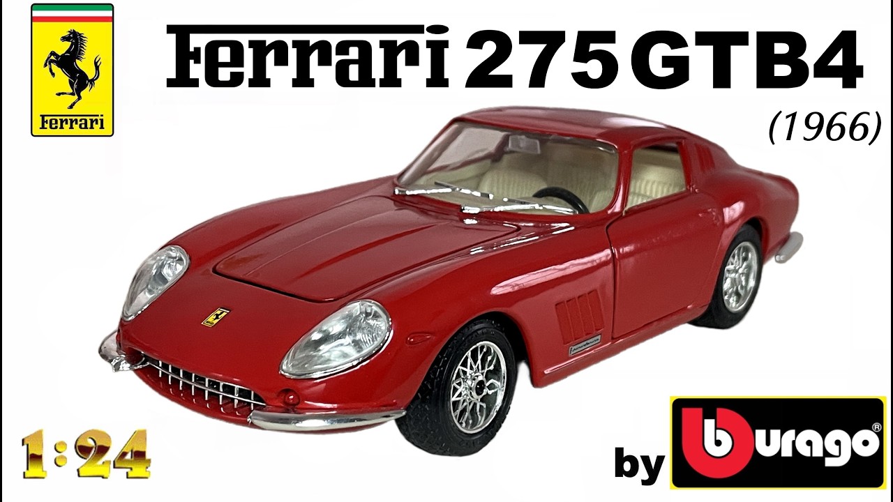 Ferrari 275 GTB4 1966 by Burago