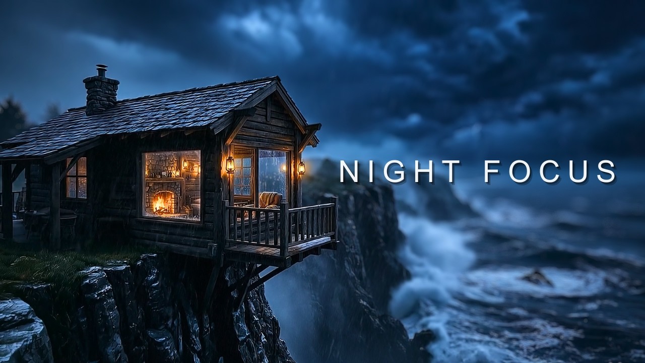 Deep Night Focus - Music For Focused Work & Stress-Free Concentration